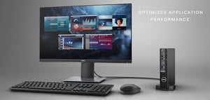 Dell Optiplex 5080 MFF i5 Desktop With Dell 24" Monitor